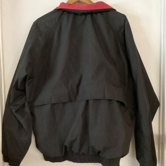 Corvette WinnerMate Colorblock Windbreaker Black/Red Jacket size XL - Picture 3 of 10